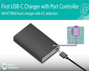 맥심, 복잡한 설계 간소화하는 고집적 USB 타입C 벅 차저 출시